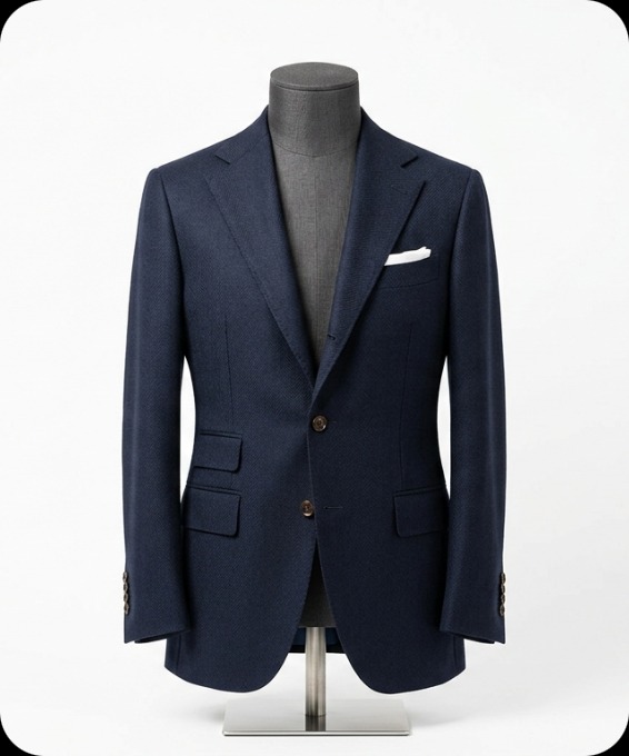 Blazer de lana a medida
