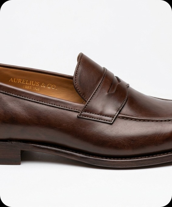 Mocasín de cuero